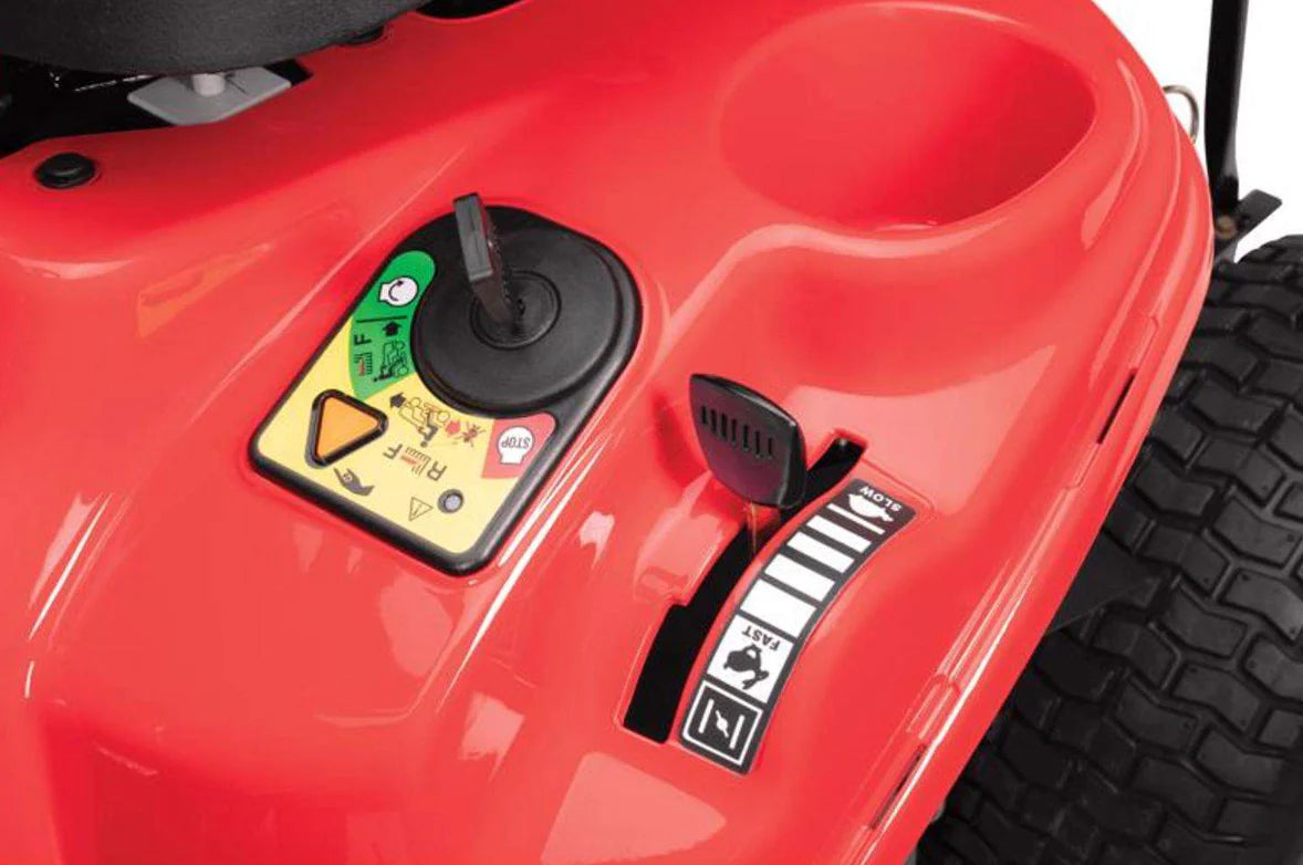 30in 10.5 HP 344cc 6-Speed Riding Lawn Mower - Image 2