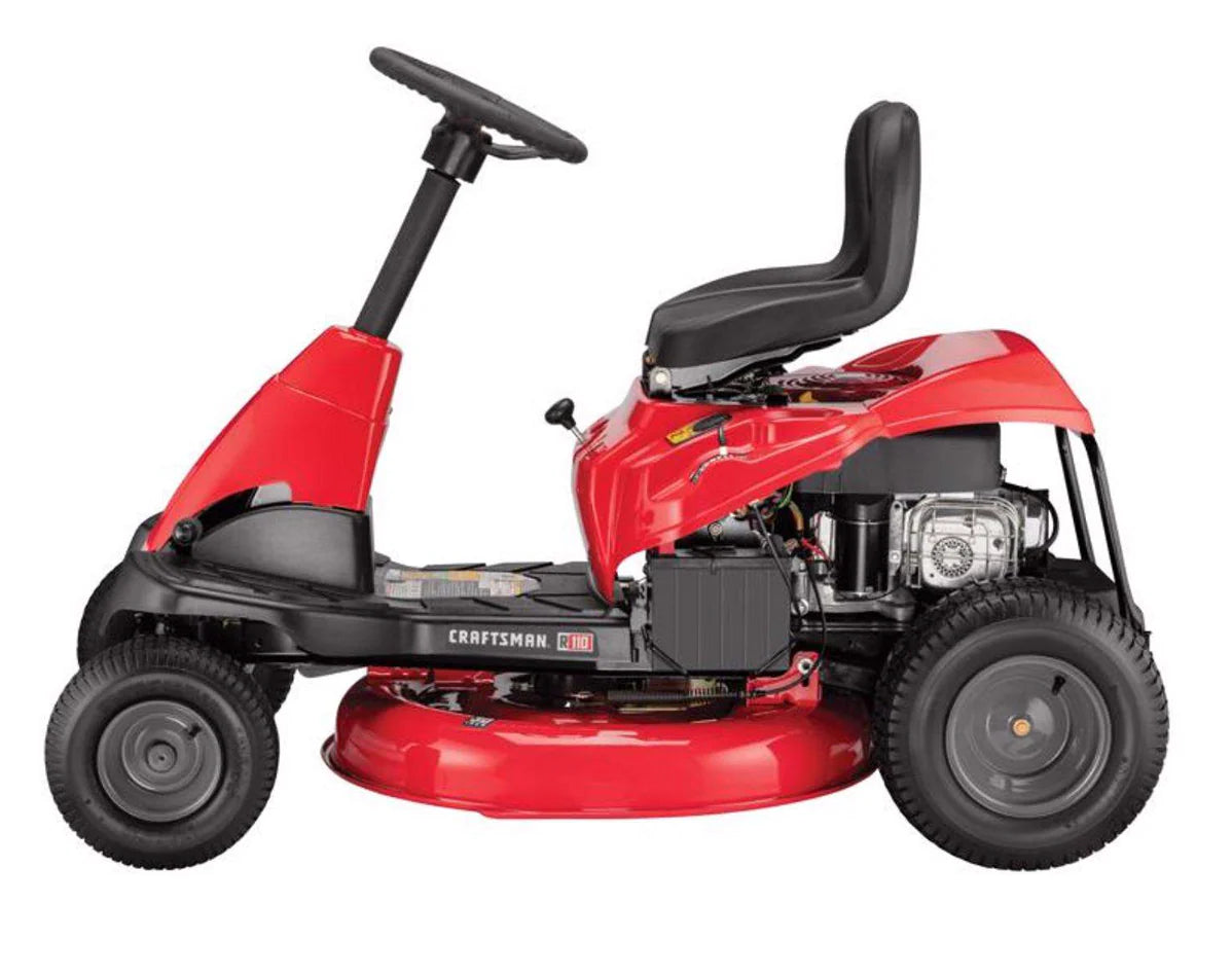 30in 10.5 HP 344cc 6-Speed Riding Lawn Mower - Image 4