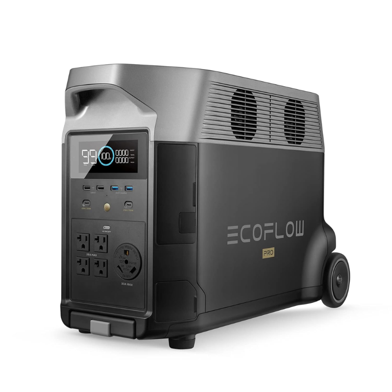 DELTA Pro 3,600 Wh LiFePO4 Portable Power Station - 3,600W AC Solar Generator