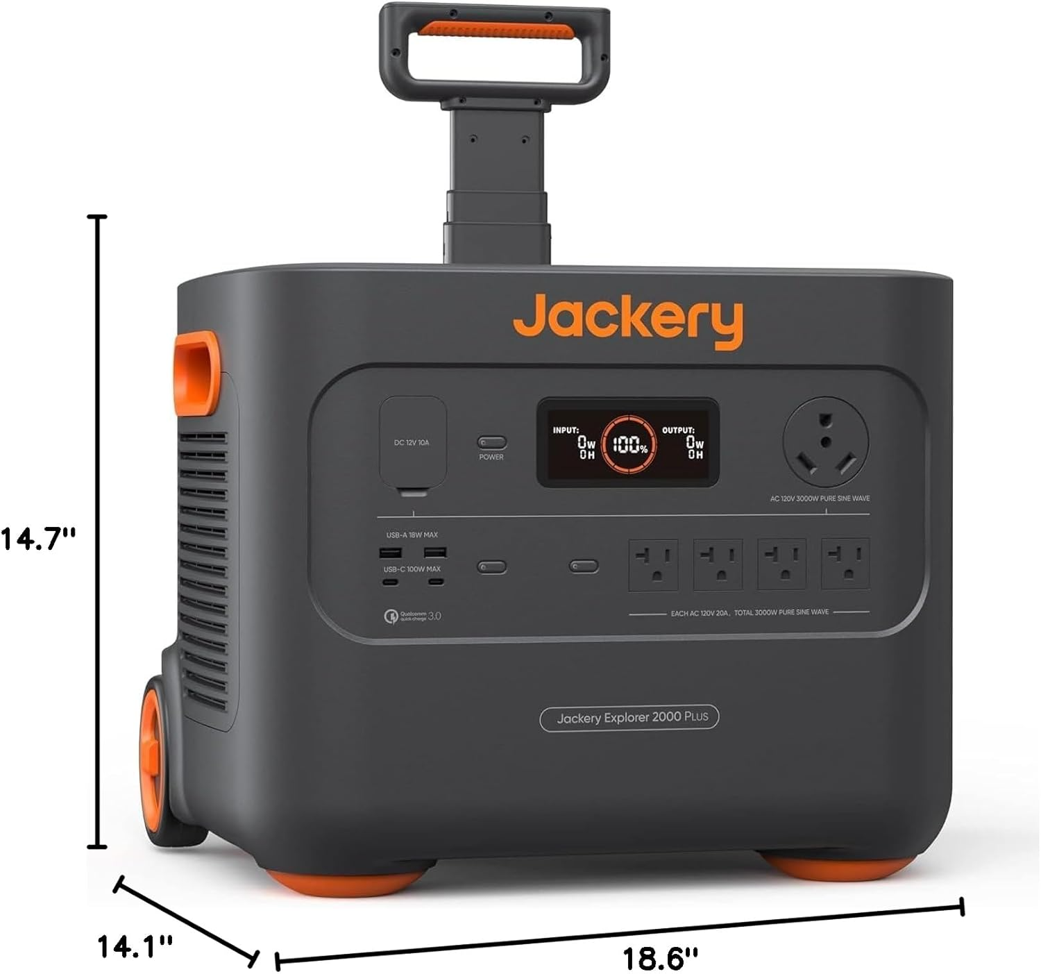 Jackery Solar Generator 4000 Kit - Explorer 2000 Plus + E2000 Plus Battery + 2x 200W Solar - Image 2