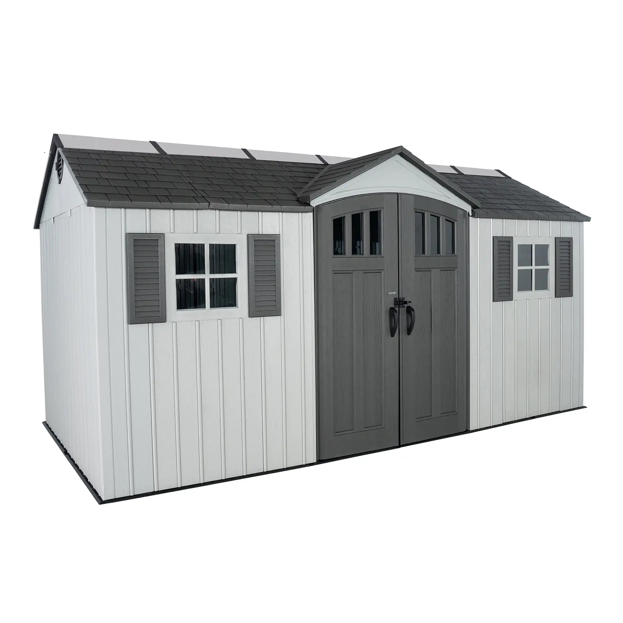 15x8 Storage Shed with Side Entry - UV-Protected HDPE | - Image 2