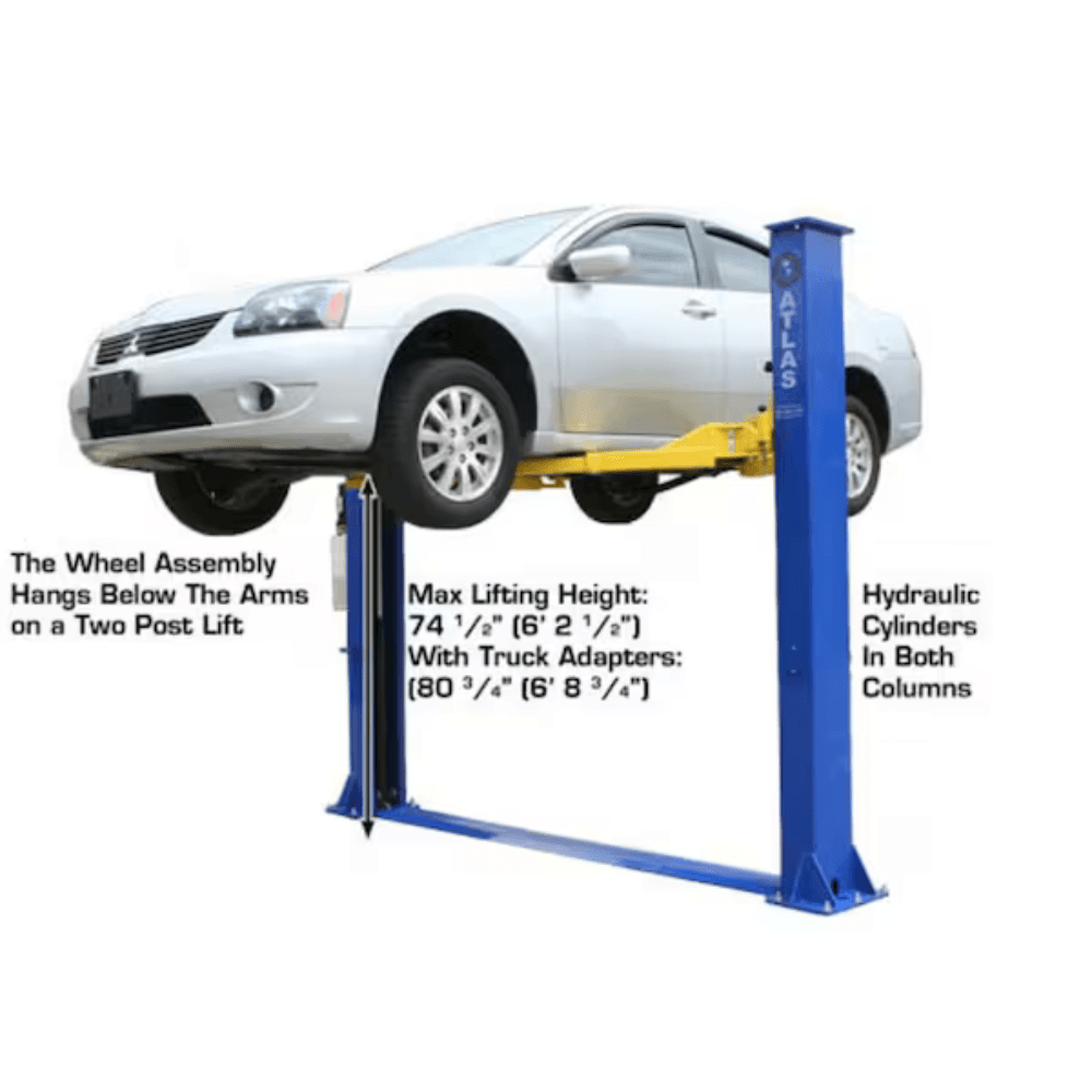 9000 LB Baseplate 2-Post Lift - 9KBPX - Image 6