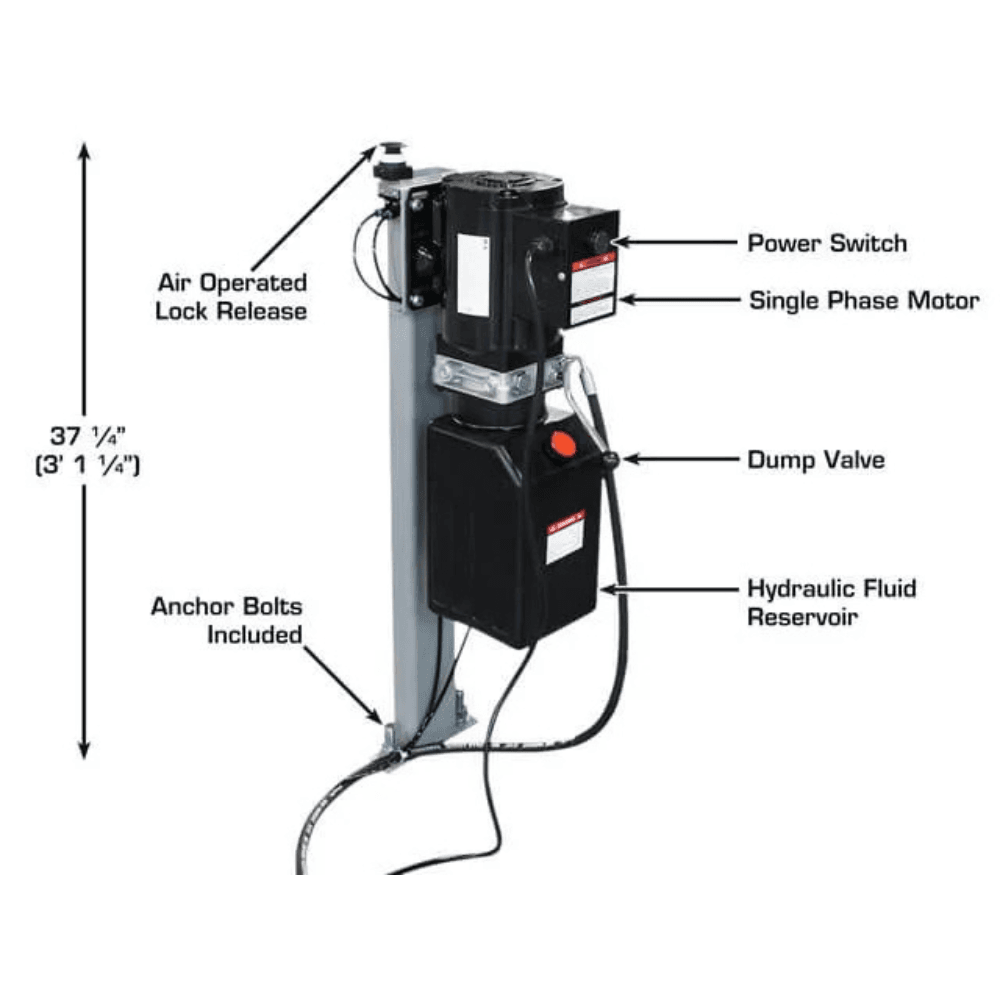 LR-60 Low-Rise Lift - 6,000 lb. Capacity - Image 3