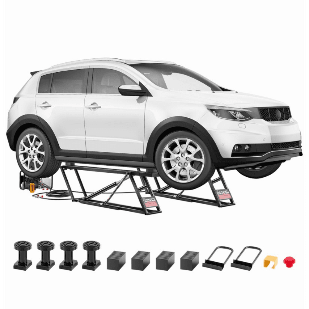 5,000 LB Adjustable Car Lift with Remote Control - Perfect for Home Garages - Image 2