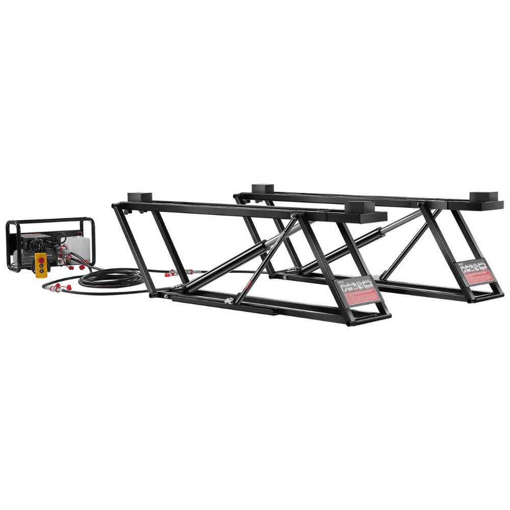 5,000 LB Adjustable Car Lift with Remote Control - Perfect for Home Garages - Image 4