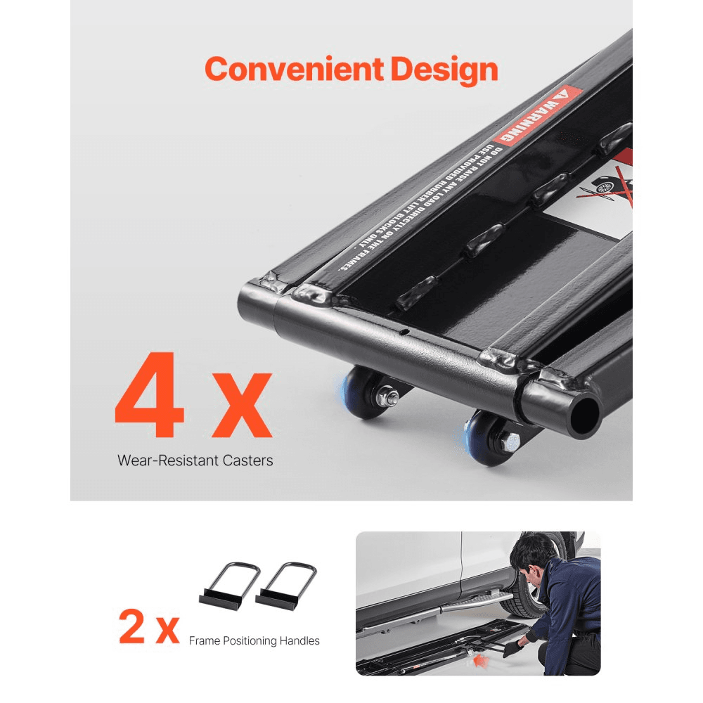 5,000 LB Adjustable Car Lift with Remote Control - Perfect for Home Garages - Image 7