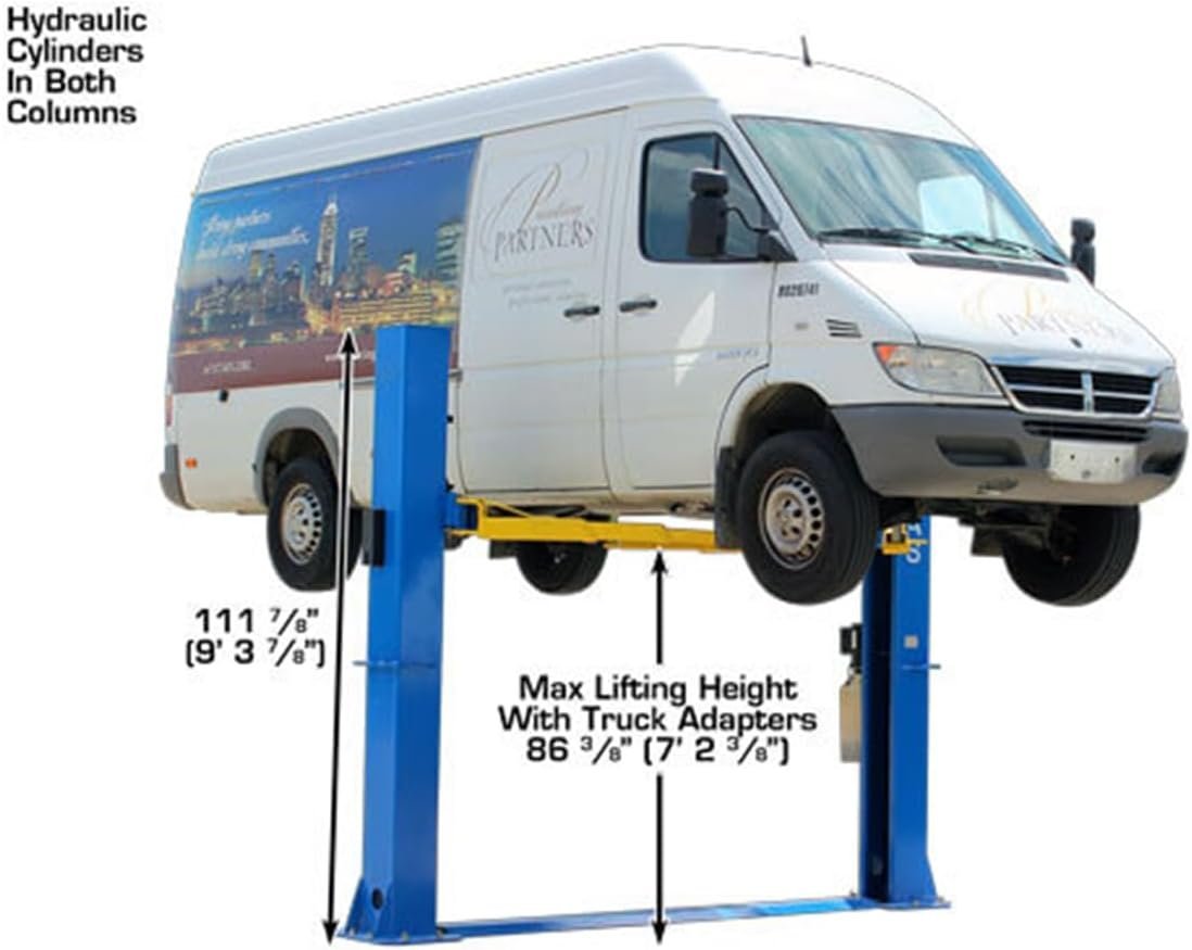 Automotive Equipment Equipment Commercial Grade Baseplate 10 000 Lb. Capacity 2-Post Lift - Image 5