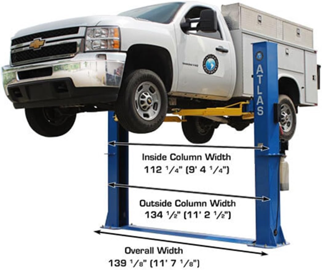 Automotive Equipment Equipment Commercial Grade Baseplate 10 000 Lb. Capacity 2-Post Lift - Image 6