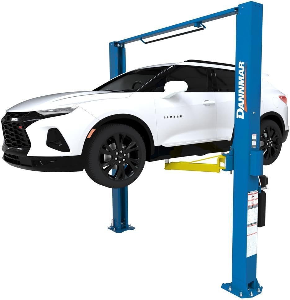 10,000lb Capacity - Symmetric Two Post Car/SUV/Truck/Vehicle/Automobile Lift - Home/Shop/Garage/Mechanic Use