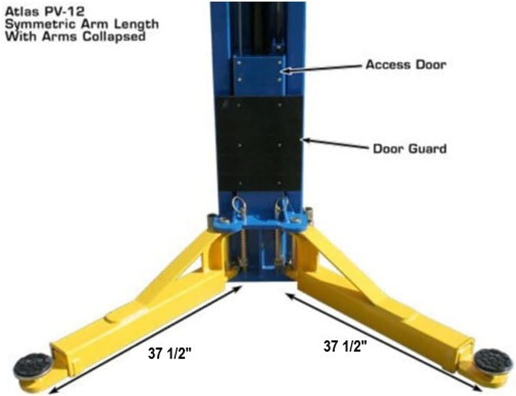 Automotive Equipment Commercial Grade Overhead 2-Post Lift 12,000 lb. Capacity - Image 5