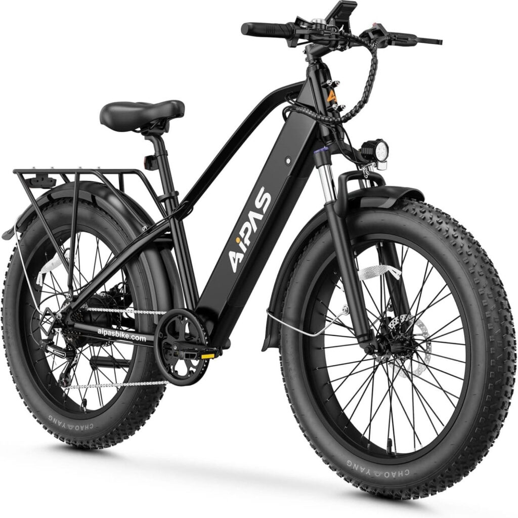 M2 Electric Mountain Bike - 1500W, 30MPH, 26″ Fat Tires