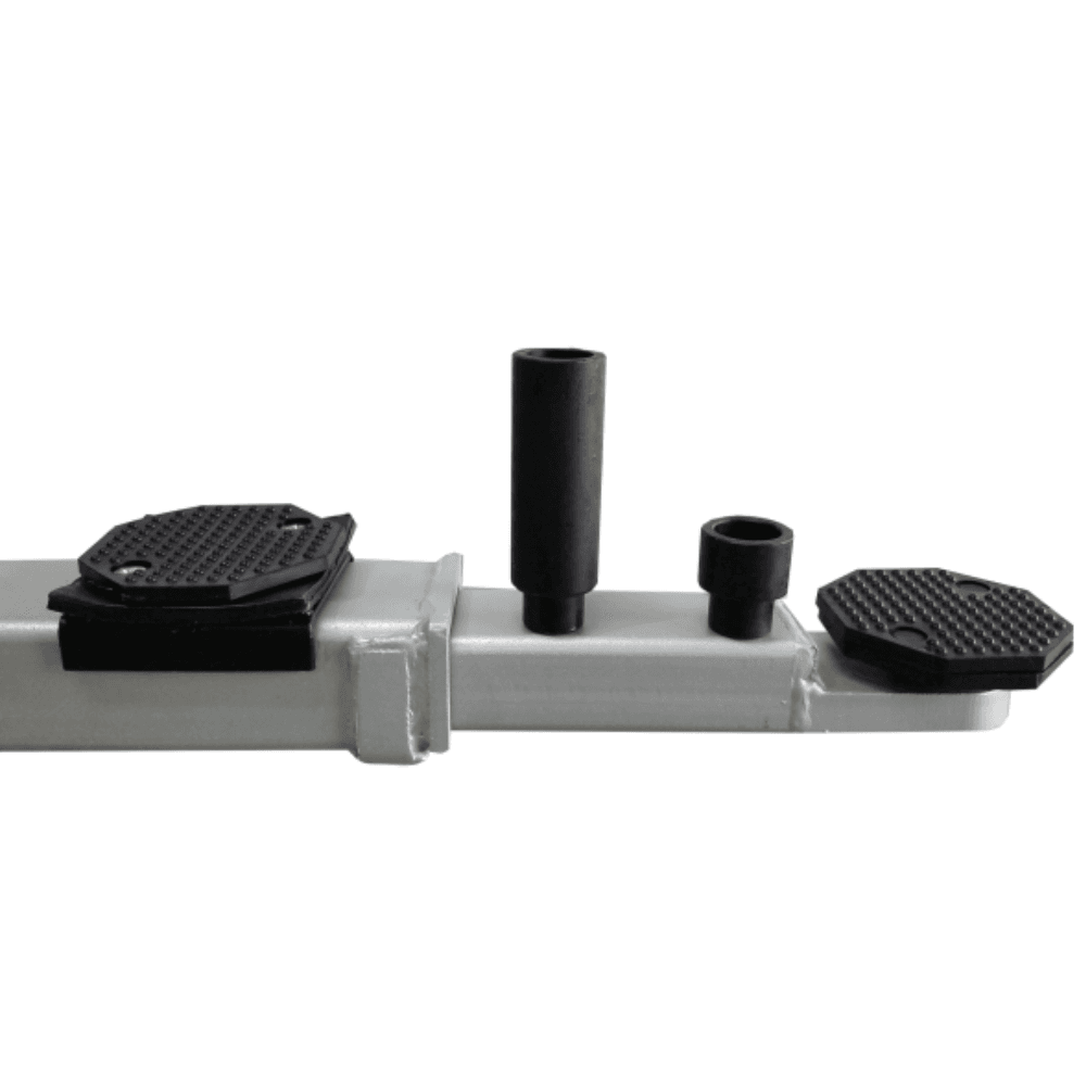 Asymmetric 2 Post Car Lift Clear Floor 9,000 lbs. Capacity Heavy Duty in Black - Image 8