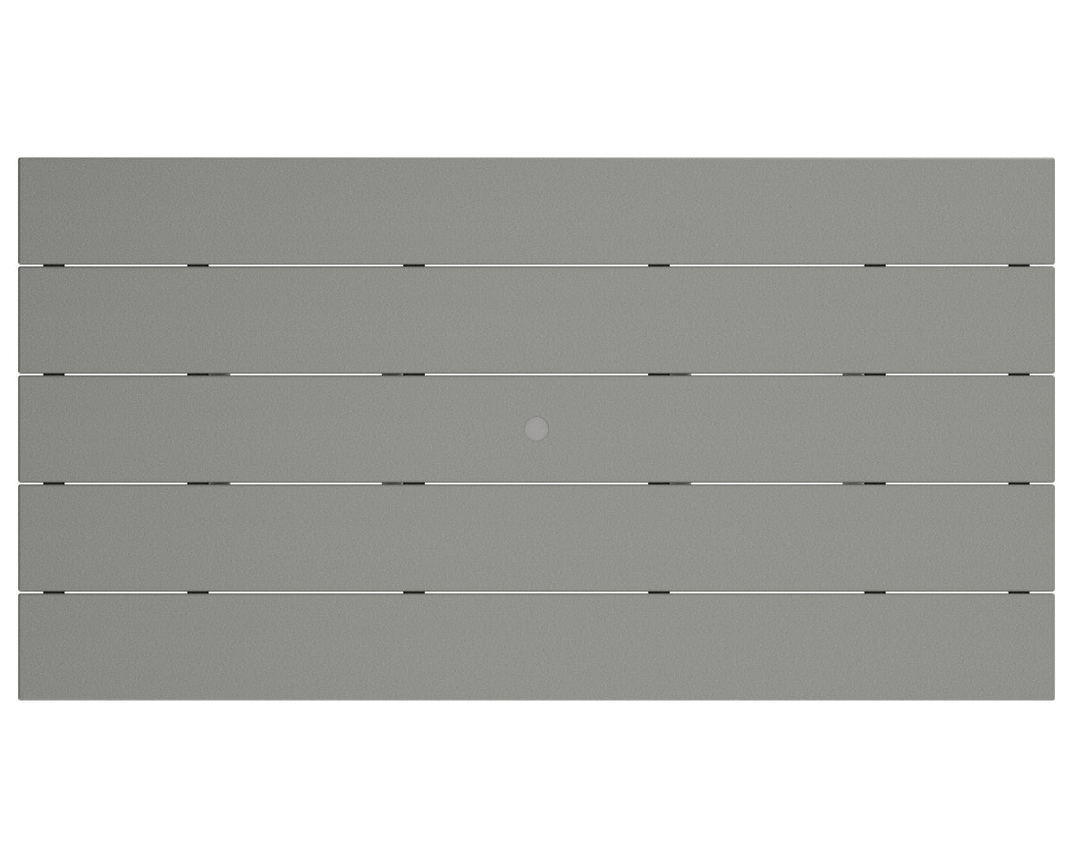 Lakeside 7-Piece Farmhouse Dining Set - Slate Grey - Image 2