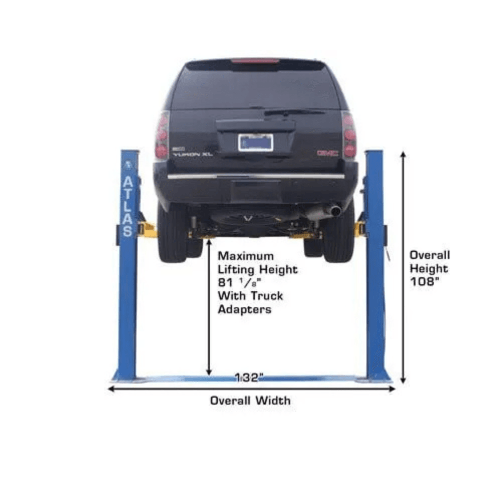 8000 Lb Capacity Baseplate 2-Post Lift - Image 3