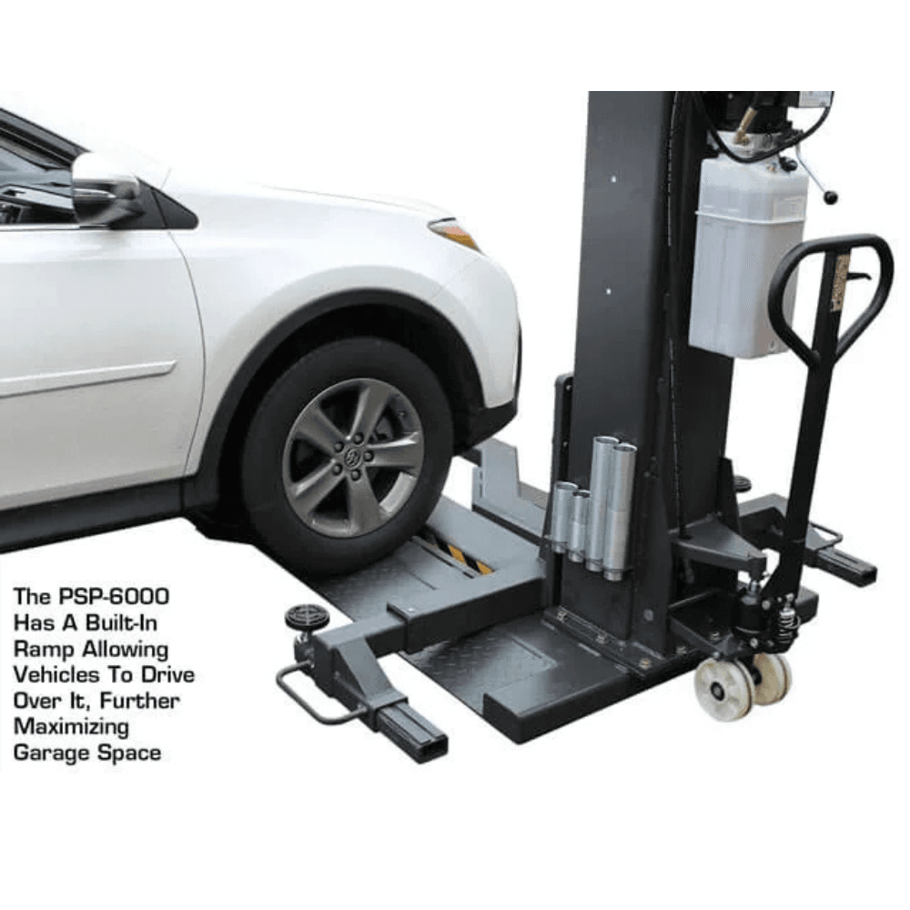 Single-Post Lift 6000 Lb - Capacity Portable - ATEXH-PSP-6000-FPD - Image 2