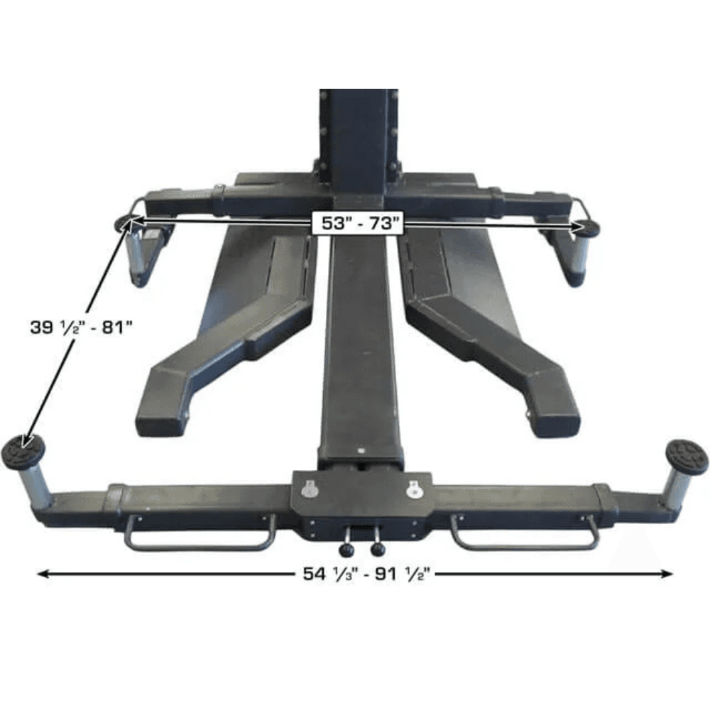 Single-Post Lift 6000 Lb - Capacity Portable - ATEXH-PSP-6000-FPD - Image 6