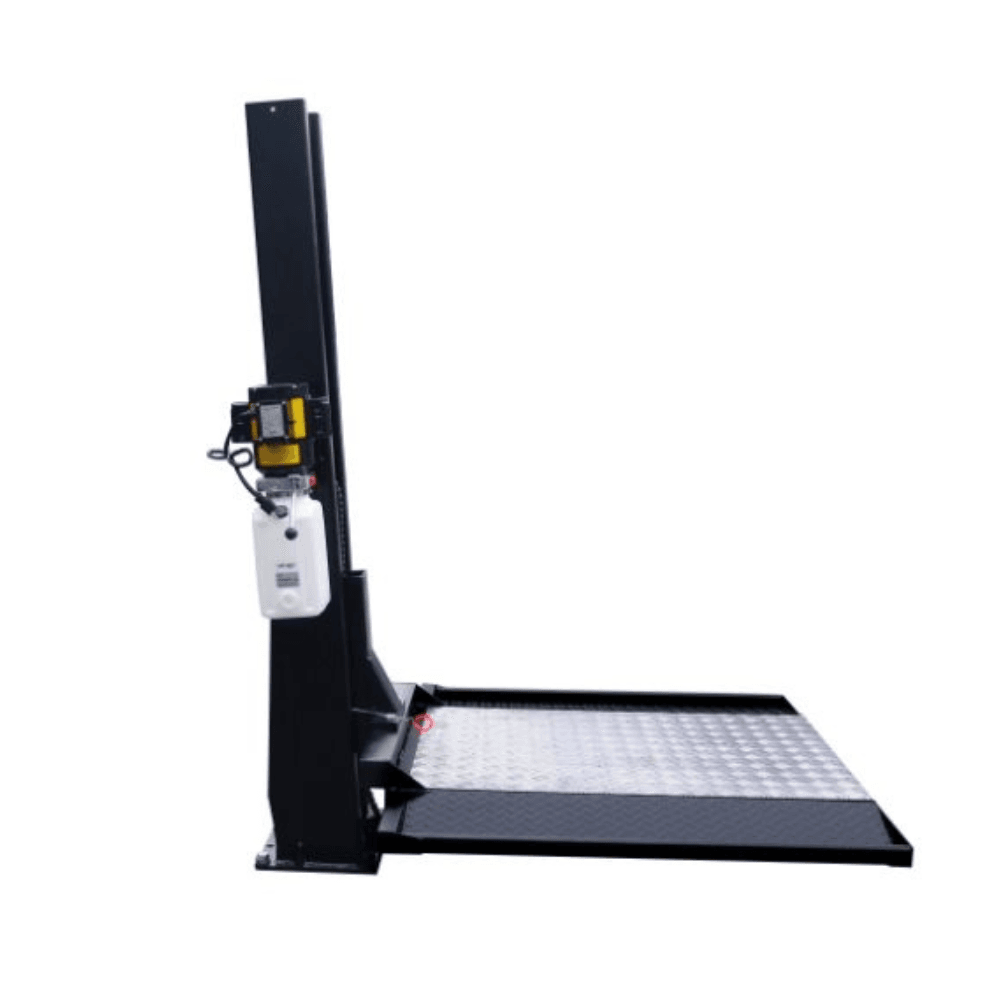 Auto Lift 2,000 lb. Single Column Turf Lift - New Black - Image 4