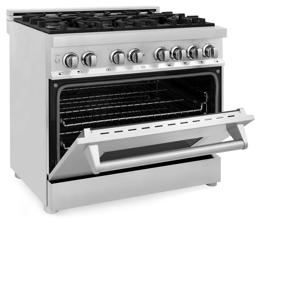 36 in. Professional Dual Fuel Range - Fingerprint Resistant Stainless Steel - Image 2