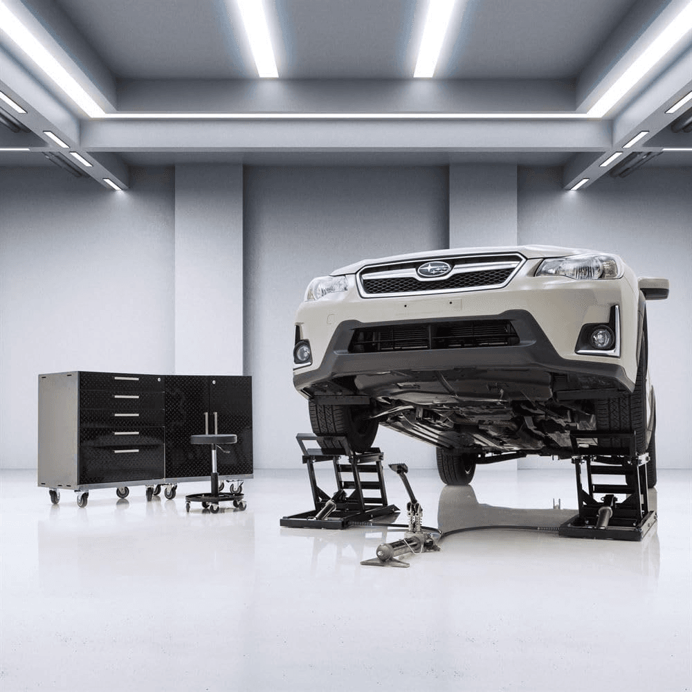 Hydraulic Underbody Access Car Lift with Ramp - 3,000 LB. Capacity per Pair - Image 7