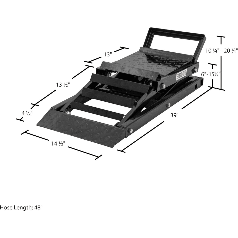 Hydraulic Underbody Access Car Lift with Ramp - 3,000 LB. Capacity per Pair - Image 8