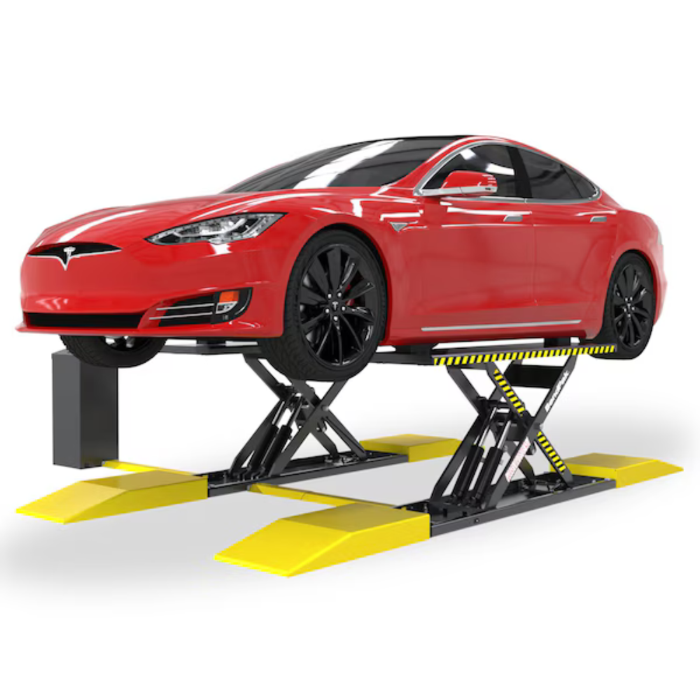Extended Platform Mid-Rise Scissor Lift - 6,000 lb. Capacity
