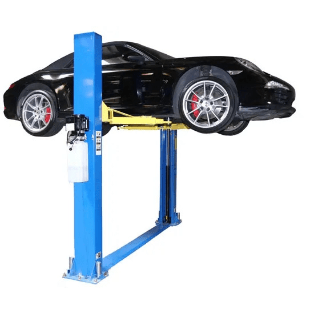 Two Post Floor Plate Car Lift - 9,000 lbs Capacity