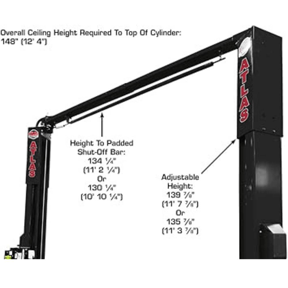 10000 LB Certified 2-Post Lift - PVL-10 - Image 6
