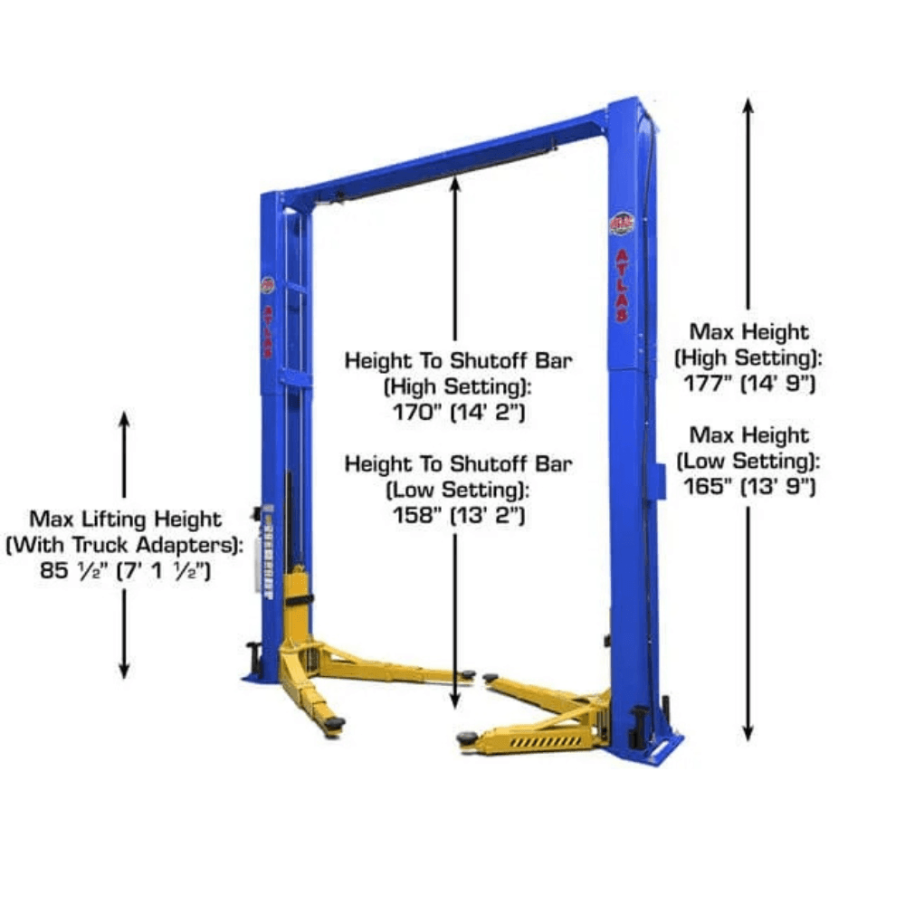 12000 LB Certified 2-Post Lift - PVL-12 - Image 5