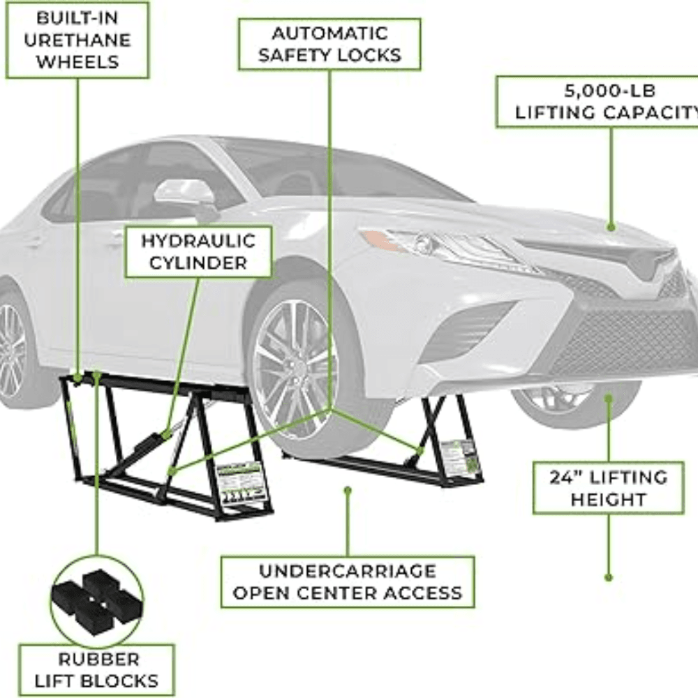 5000TL Portable Car Lift - Image 7