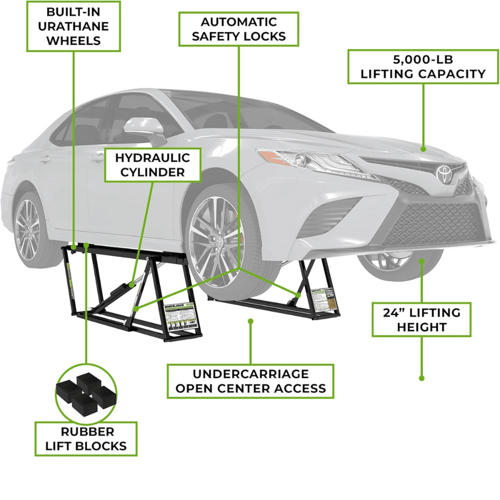 5000TL Portable Lift Package Deal - 5,000 LBS Capacity - Image 3