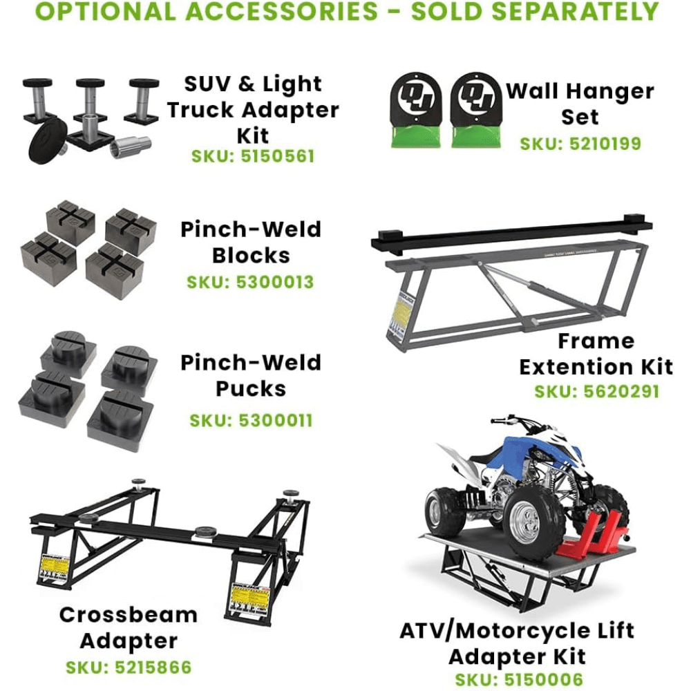 5000TLX - Extended-Length Portable Lift (5,000 lbs Capacity) - Image 7