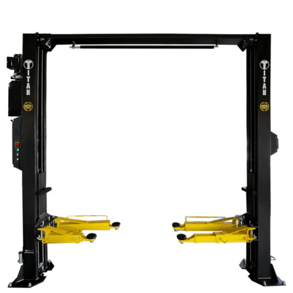 9,000 LB 2-Post Master Series Clearfloor Lift