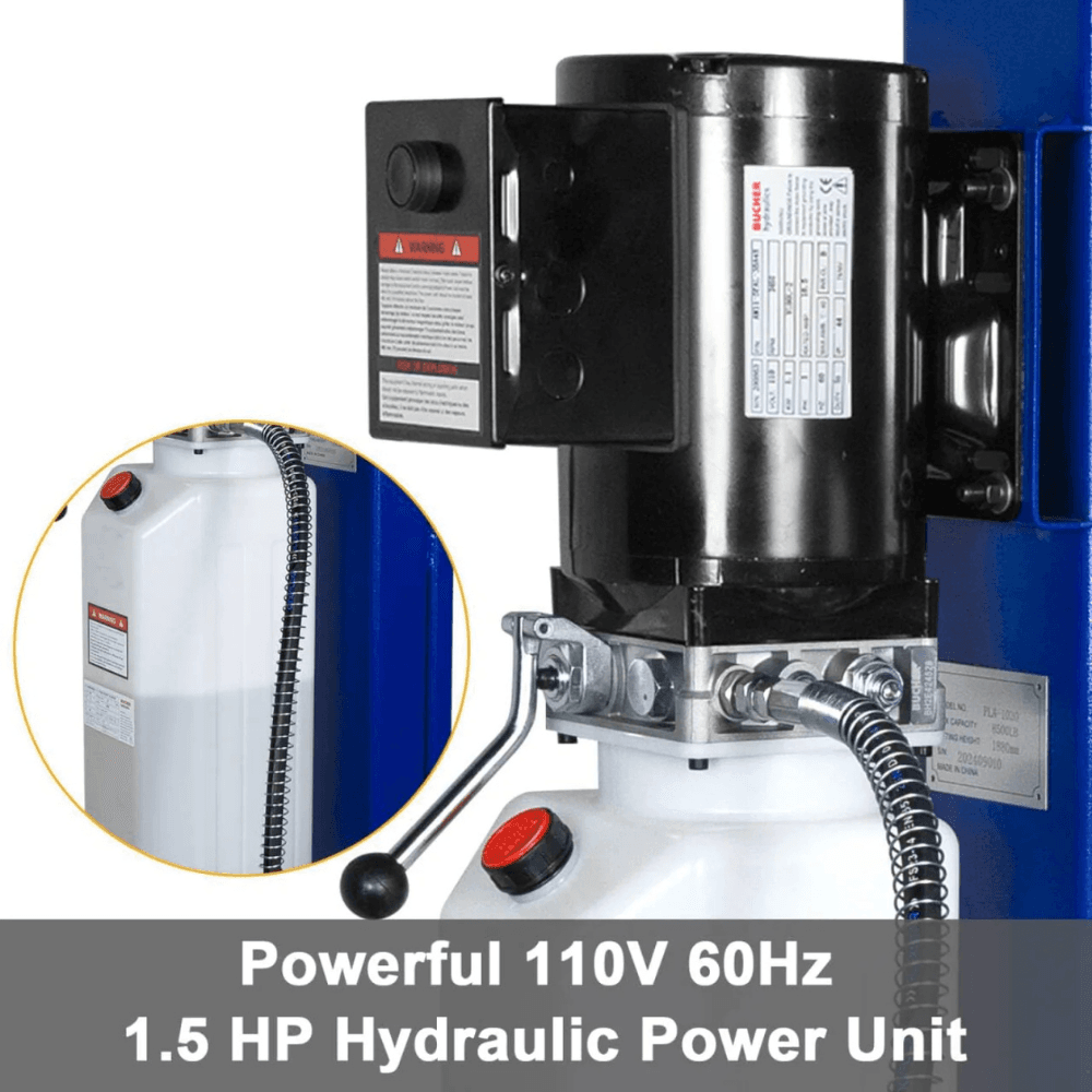 8500lbs 4-Post Car Lift with Caster Kits - PLA-1030 - Image 3