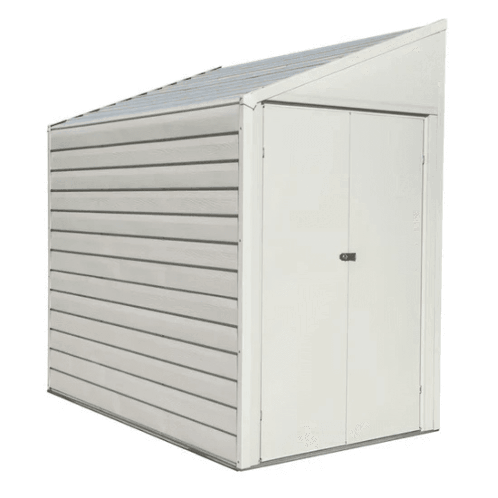 4 ft. x 7 ft. Yardsaver Galvanized Steel Storage Shed