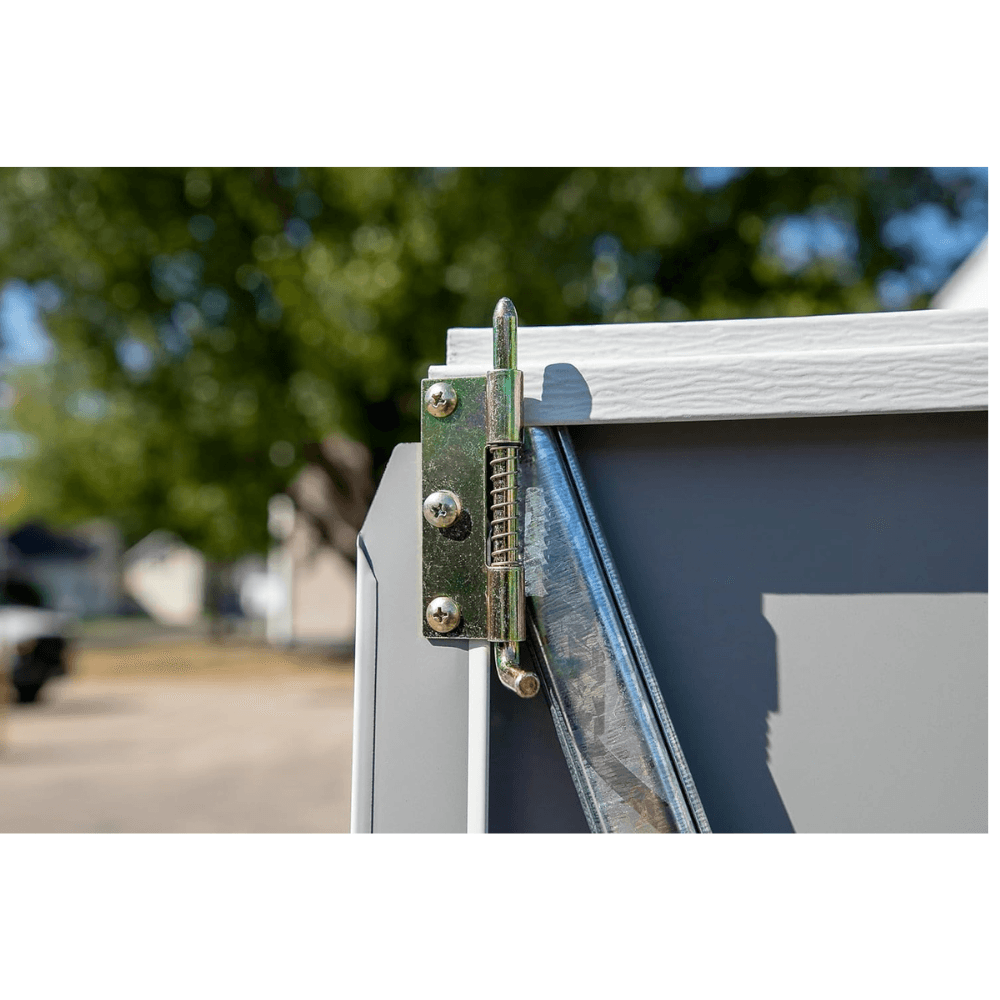 4 ft. x 7 ft. Yardsaver Galvanized Steel Storage Shed - Image 4