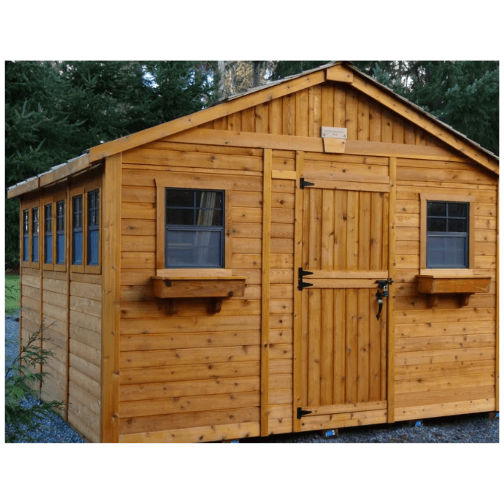 Cedar Sunshed Garden Shed | 12x12