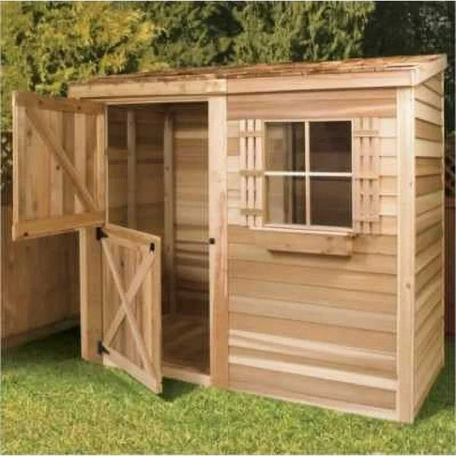 8x4 Lean To Storage Shed - Image 2