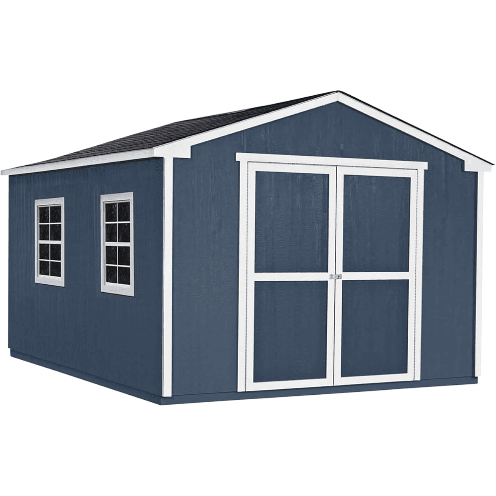 Gable 10x16 Outdoor Wood Shed