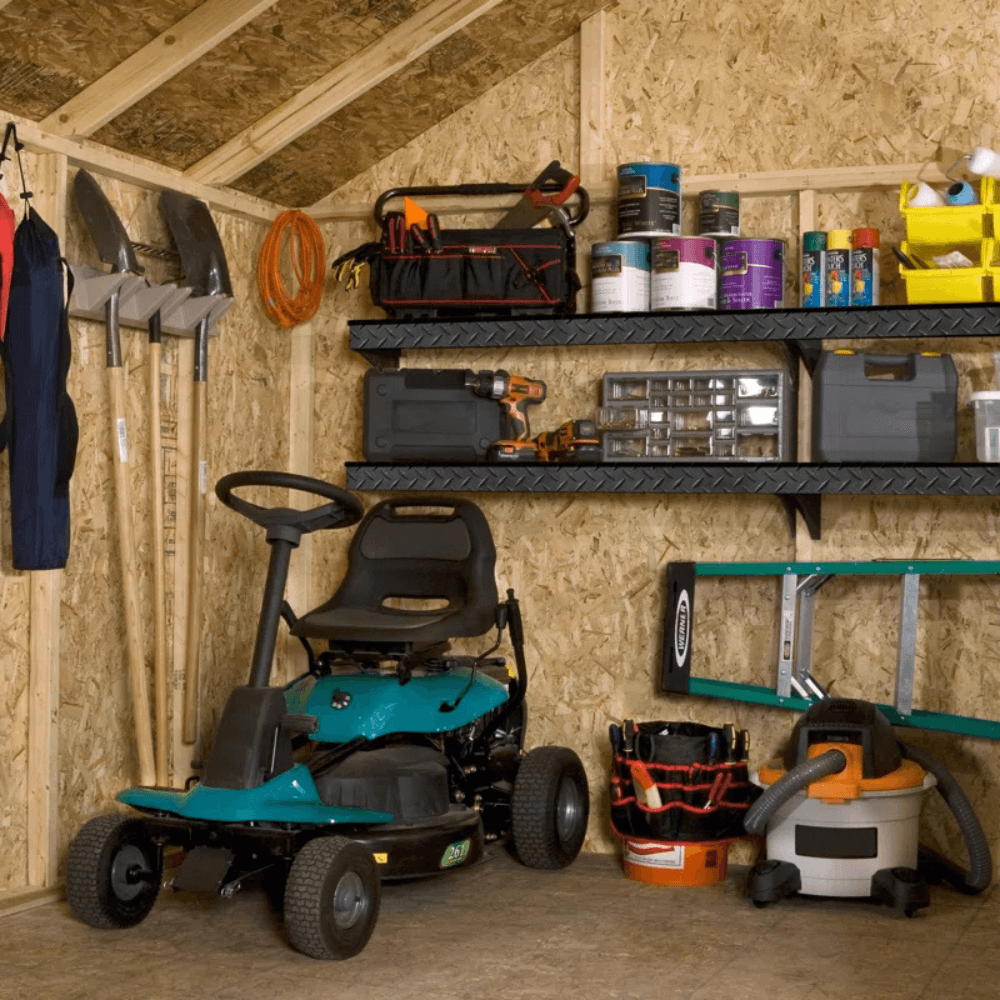 Gable 10x16 Outdoor Wood Shed - Image 2