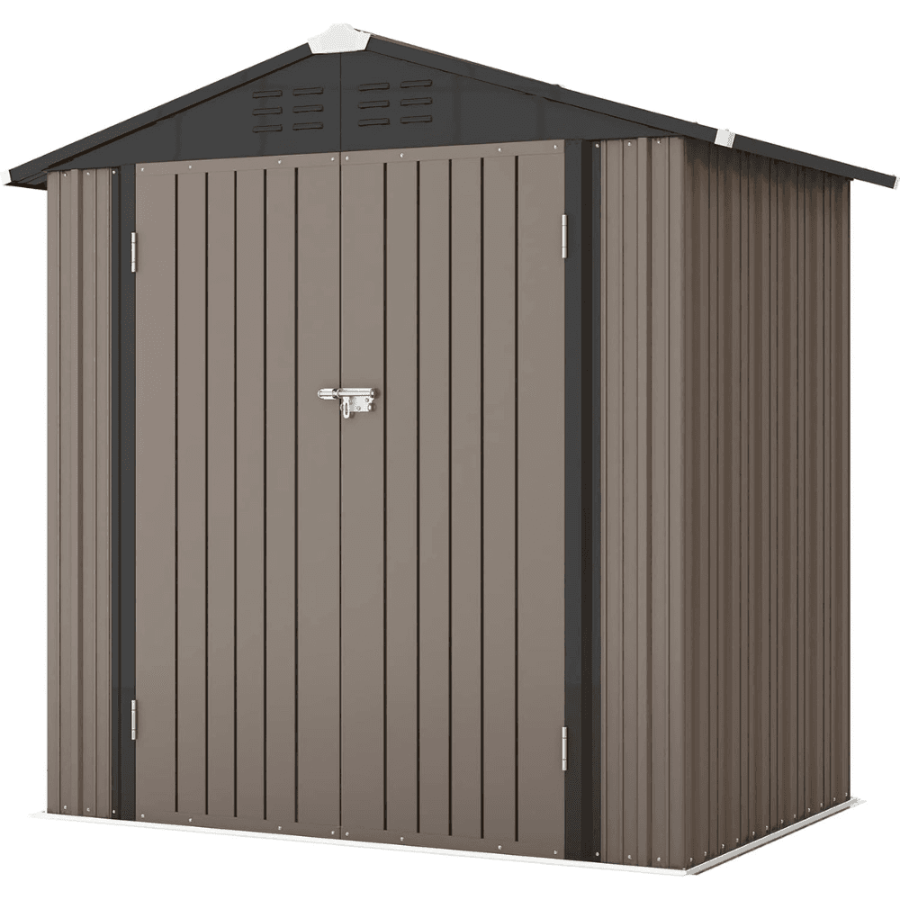 7-ft x 7-ft Resin Storage Shed (Floor Included)