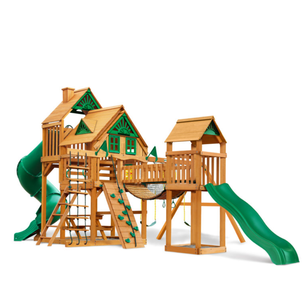 Treehouse Wooden Swing Set