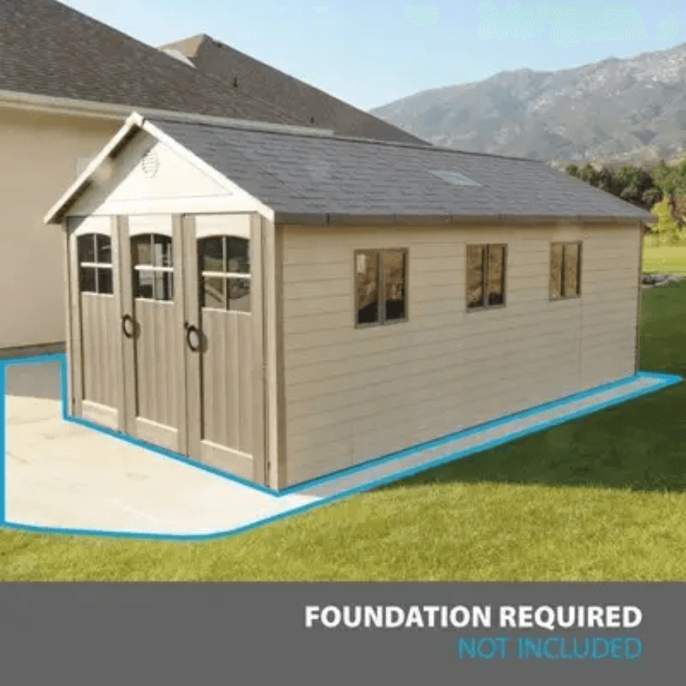 11x21 Storage Garage Kit W/ 9 Ft Wide Doors (60237) - Image 2