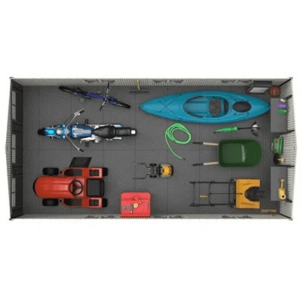 11x21 Storage Garage Kit W/ 9 Ft Wide Doors (60237) - Image 5