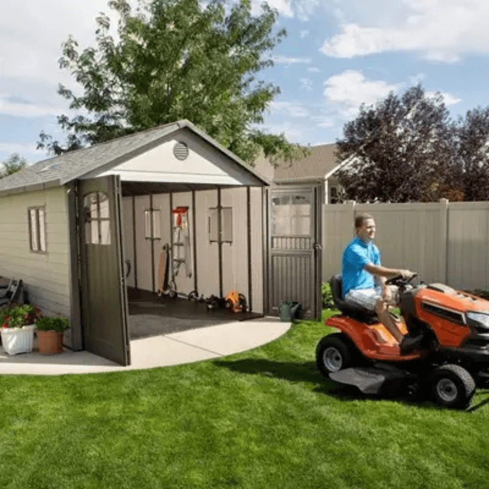 11x21 Storage Garage Kit W/ 9 Ft Wide Doors (60237) - Image 6