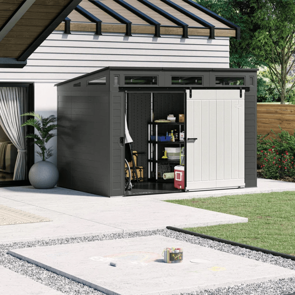 10 ft. x 7 ft. Barn Door Storage Shed - Image 2