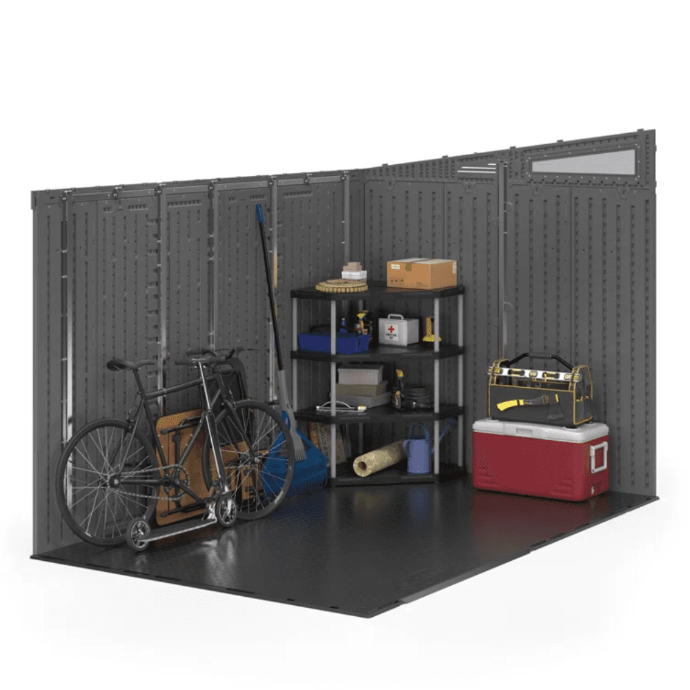 10 ft. x 7 ft. Barn Door Storage Shed - Image 9