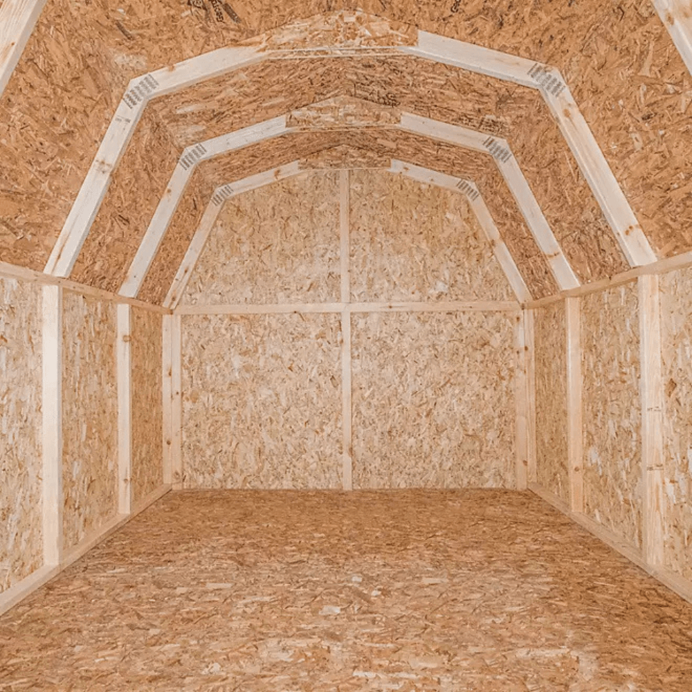 Ontario 8′ x 12′ Outdoor Wood Shed - Image 8