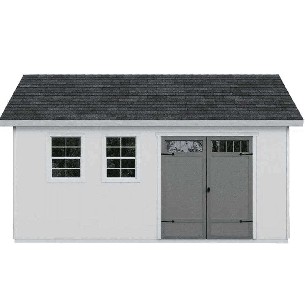 12 ft. W x 16 ft. D Wood Storage Shed