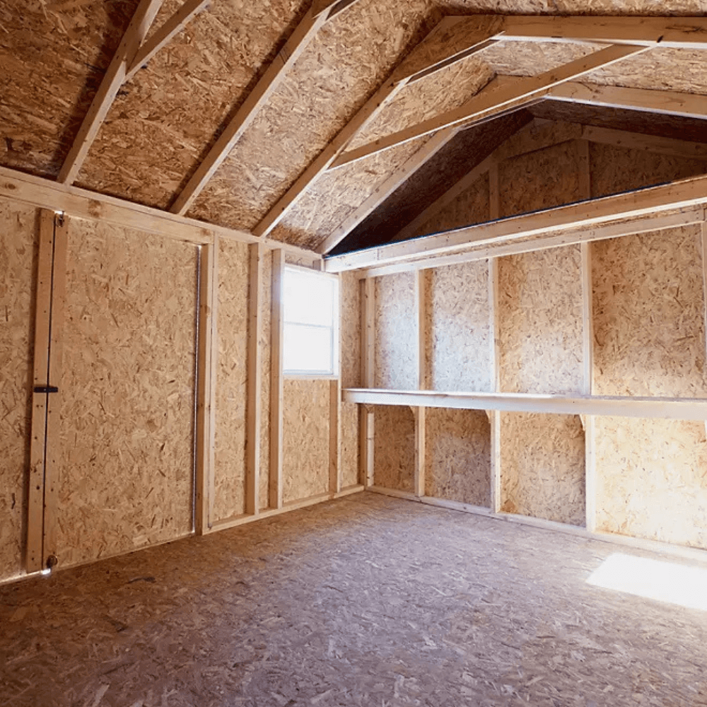 12′ x 10′ Outdoor Wood Shed - Image 10
