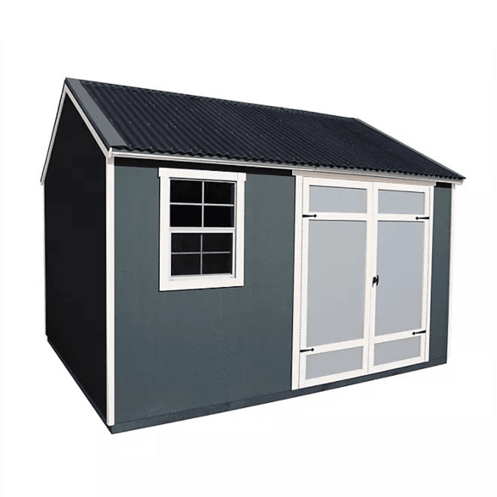 12′ x 10′ Outdoor Wood Shed - Image 3